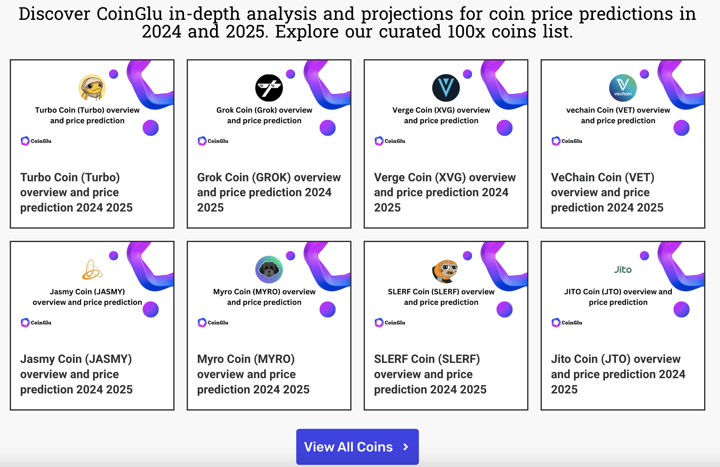 crypto price prediction site